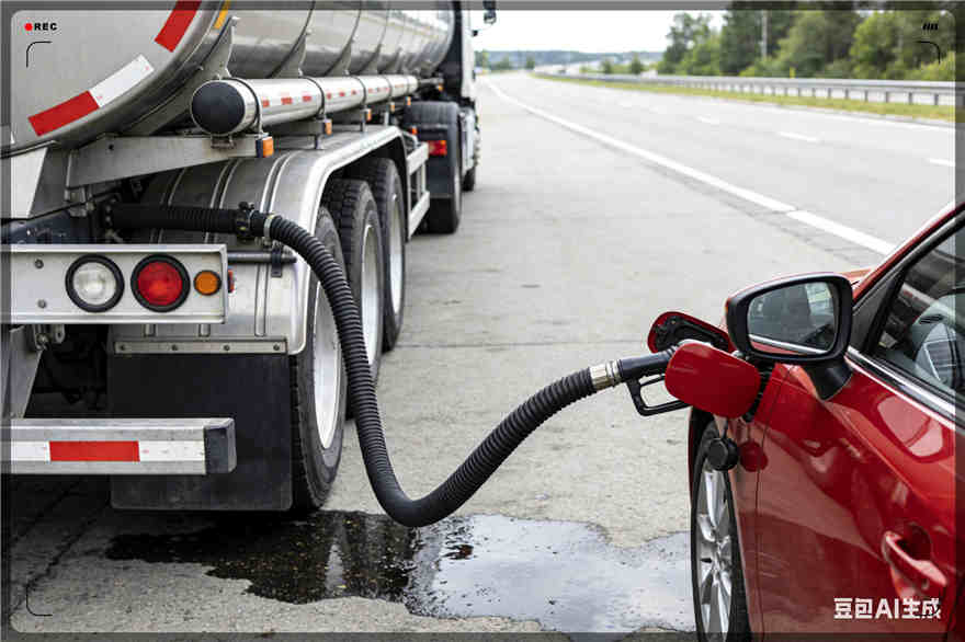 曲周汽车救援送水案例